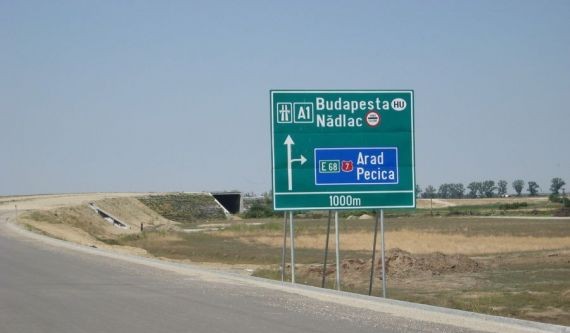 Autostrada A1 Nădlac – Arad este închisă temporar pe sensul către Arad Autostrada A1 Nădlac – Arad este închisă temporar pe sensul către Arad