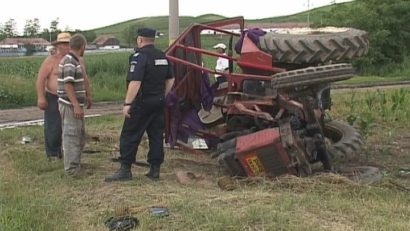 Accidentul de tractor de la Sighişoara nu a fost accident de muncă