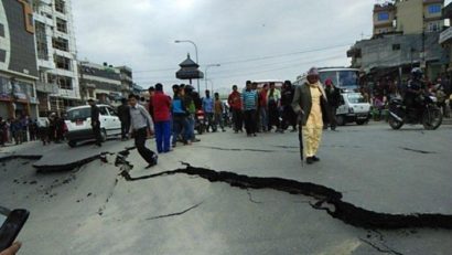 Cutremur cu magnitudinea de 7,9 grade în Nepal