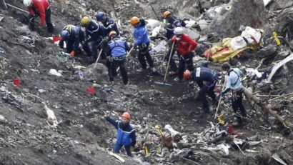 Analiza celei de-a doua cutii negre a avionului Airbus A320 confirmă acţiunea deliberată a copilotului