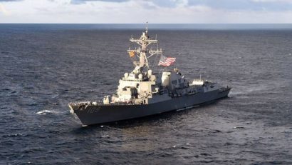Distrugătorul american „USS Jason Dunham” a părăsit apele Mării Negre