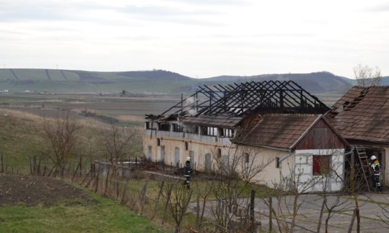 Incendii în Sânmărghita și Coasta Mare Incendii în Sânmărghita și Coasta Mare