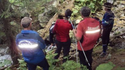 Ultimele persoane au fost evacuate în siguranţă din zona Vârfului Moldoveanu din Făgăraş