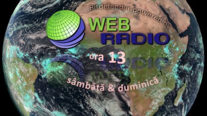 Webradio, sâmbătă şi duminică de la ora 13