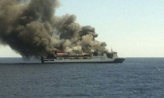 Şase cetăţeni români se aflau pe feribotul la bordul căruia a izbucnit un incendiu Şase cetăţeni români se aflau pe feribotul la bordul căruia a izbucnit un incendiu