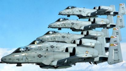AMERICANII AU TRIMIS 12 AVIOANE DE LUPTA IN ROMANIA