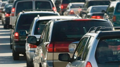 Circulaţie rutieră îngreunată pe Autostrada A1
