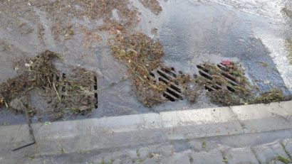 Aquaserv va instala rigole speciale pe strada Papiu din Tîrgu-Mureș