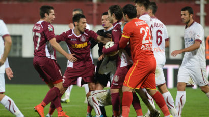 Rapid, învinsă cu 2-1 de CFR Cluj, a retrogradat din Liga I