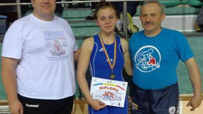 Cornelia Pantea de la CS Mureșul, bronz la Naționalele de lupte