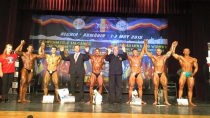 România a cucerit 25 de medalii la Campionatele Balcanice de culturism şi fitness de la Reghin
