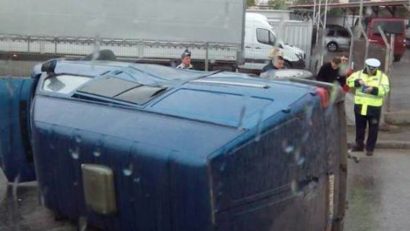 Accident lângă Promenada Mall