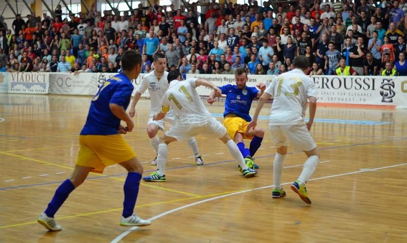 City`Us Tg.Mureş a câştigat al 5-lea titlu de campioană la futsal City`Us Tg.Mureş a câştigat al 5-lea titlu de campioană la futsal
