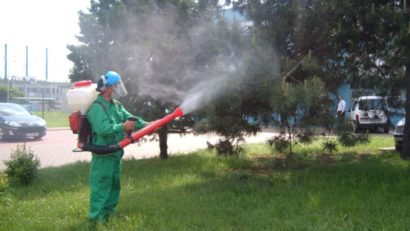 Primăria Sfântu Gheorghe a finalizat acţiunea de dezinsecţie împotriva ţânţarilor şi căpuşelor