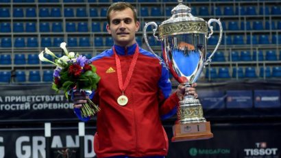 Sabrerul Tiberiu Dolniceanu, medaliat cu aur la Moscova