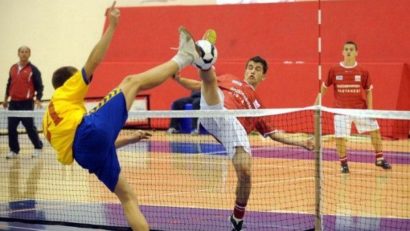 Întreceri de fotbal-tenis la Tg.Mureş