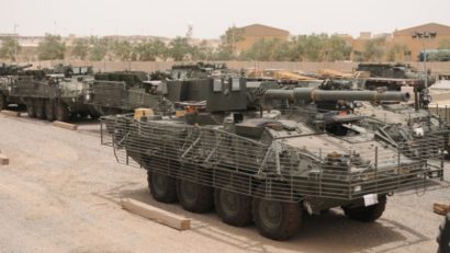Convoiul cu cei aproape 400 de militari americani şi tehnică de luptă a ajuns astăzi la Sinaia