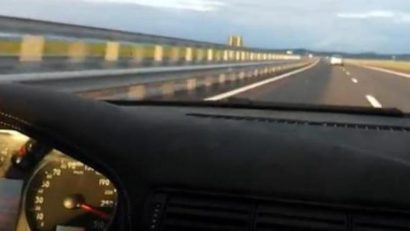 Ce a pățit un şofer care a condus cu 239 de Km/H pe Autostrada A3