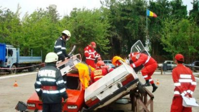 ISU și SMURD se întrec la Brașov