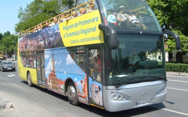 Autobuzul turistic de la Brașov a fost scos din uz Autobuzul turistic de la Brașov a fost scos din uz