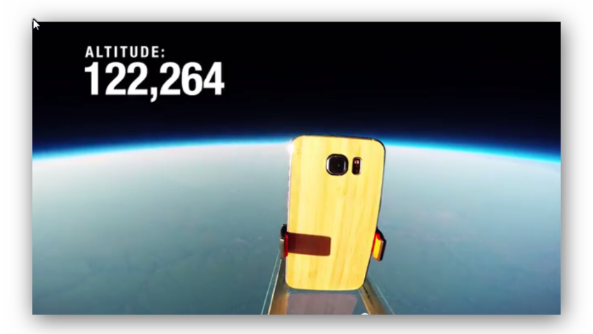 (VIDEO) Samsung Galaxy S6 aruncat… din stratosferă (VIDEO) Samsung Galaxy S6 aruncat… din stratosferă