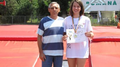 Târgumureşeanca Kovacs Noemi, campioană naţională la săritura cu prăjina