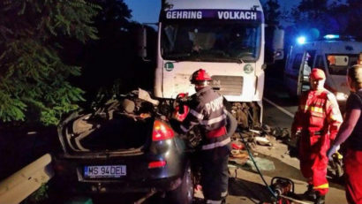 Accident cu şase victime la Arad