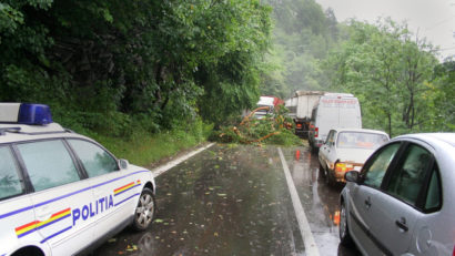 Trafic restricţionat la Sinaia