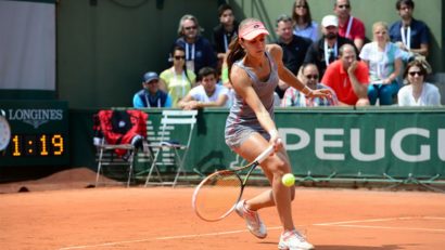 Andreea Mitu s-a oprit în optimi la Roland Garros