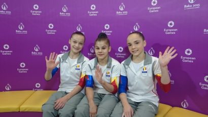 Echipele de gimnastică ale României, departe de podium la Baku