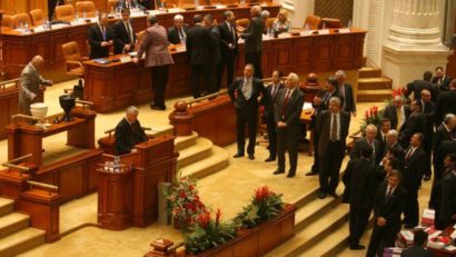 Moțiunea PNL a fost respinsă