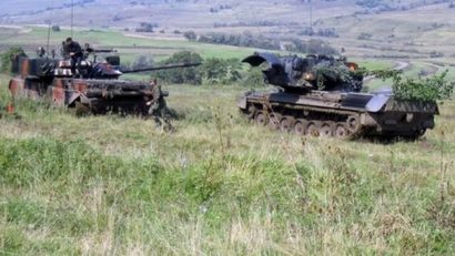 Ultimul exerciţiu militar de la Cincu