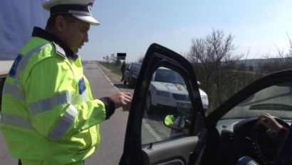 10 permise de conducere reţinute de poliţiştii mureşeni în doar două zile