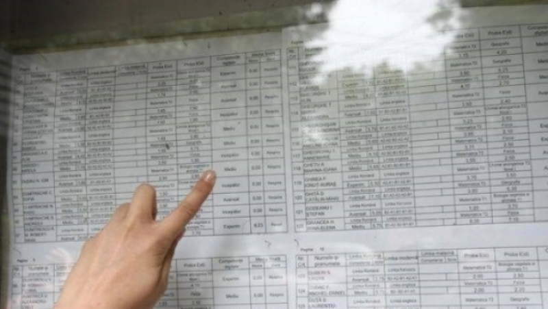 Rezultate la Evaluarea Naţională