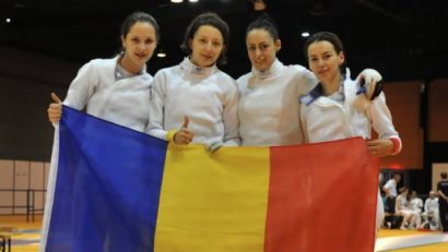 Echipa feminină de spadă a României a cucerit medalia de aur la Jocurile Europene