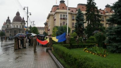 Ziua Drapelului a fost sărbătorită astăzi la Tîrgu-Mureș