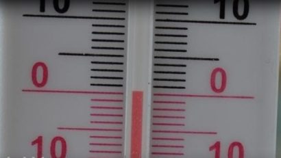 La Miercurea Ciuc s-a înregistrat, duminică dimineaţă, temperatura de 1 grad Celsius