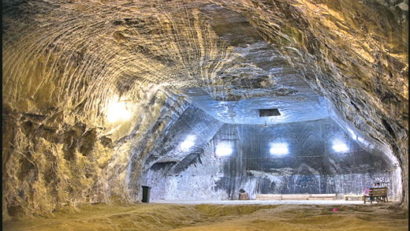 O nouă mină a fost redeschisă la finalul lunii iulie la Salina Turda