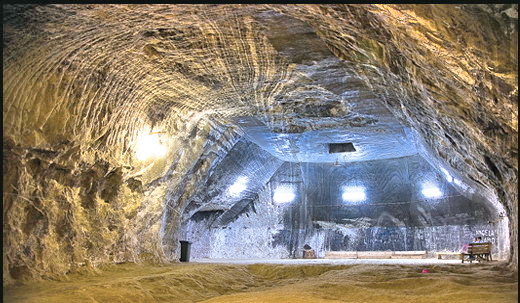 O nouă mină a fost redeschisă la finalul lunii iulie la Salina Turda O nouă mină a fost redeschisă la finalul lunii iulie la Salina Turda