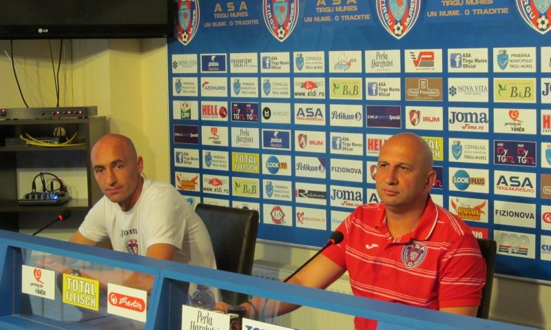 Vasile Miriuță, ASA Tg.Mureș: ” Suntem pregătiți să facem un meci bun cu Saint Étienne”