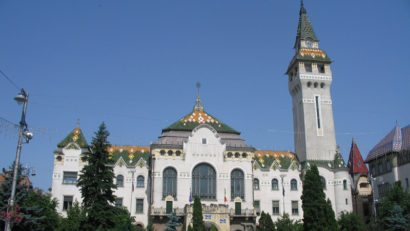 CJ Mureș a alocat un milion de lei pentru iluminarea Palatului Administrativ