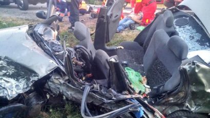 Accident grav la Satu Mare: TREI MORŢI, patru răniţi şi circulaţia blocată pe DN 19