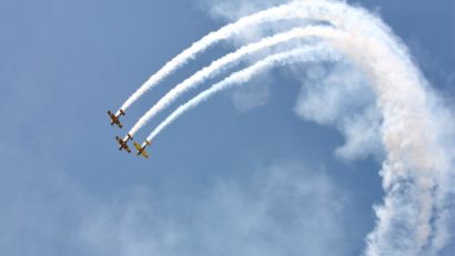 Spectacole aviatice în țară