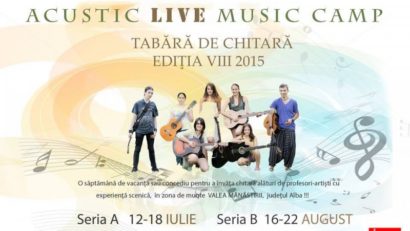 Fă-ţi vacanţa muzicală în tabăra de chitară – Acustic Live Music Camp 2015!