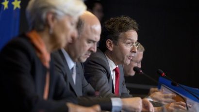 Eurogrupul s-a reunit din nou, azi la prânz, după ce lucrările au fost suspendate azi noapte, în urma unui blocaj al negocierilor