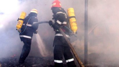 Incendiu în această dimineață în centrul municipiului Târgu Mureș