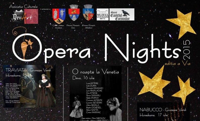5 seri de spectacole de operă şi operetă la Opera Nights 2015 5 seri de spectacole de operă şi operetă la Opera Nights 2015