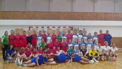 Naţionala de handbal feminin U 17, a plecat spre Tbilisi, la Festivalul Olimpic al Tineretului European