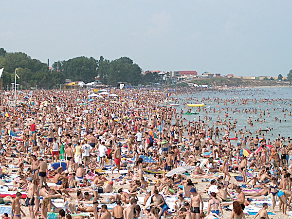 Cel mai aglomerat weekend la mare Cel mai aglomerat weekend la mare
