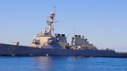 Un distrugător american ajunge azi în Marea Neagră